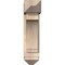 Ekena Millwork Imperial Arts and Crafts Smooth Bracket w/ Offset Brace, Douglas Fir, 7 1/2"W x 22"D x 30"H BKT0806X22X30IMP03SDF - alternate 4